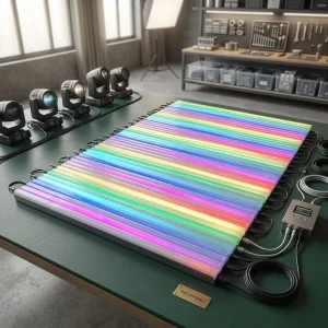 48 LEDs Outdoor LED Linear Tube Light RG-TB100S16D 60 IP65 Waterproof RGB Linear Bar Light for Stage DJ Disco Event Lighting