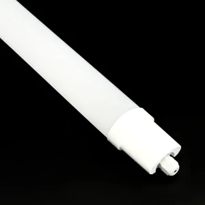 4ft LED Tri proof Light Housing Kit IP65 Waterproof PC Shell 201SS Bracket Included for Workshop Garage DIY T8 Modern Indoor
