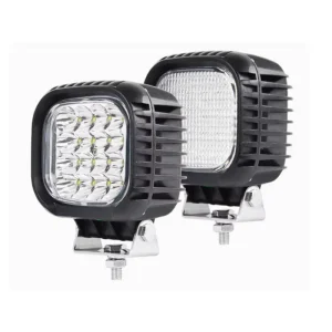 5 Inch 12V 24V 12 24 Volt 16 LEDs 48W IP67 Waterproof Flood Spot Beam LED Work Light for Tractor