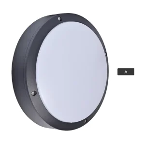 5 year Warranty Die Casting Aluminium Outdoor Waterproof Garden Round Led Lights for Patio Exterior Wall Mount IP65 15w 20w 25w