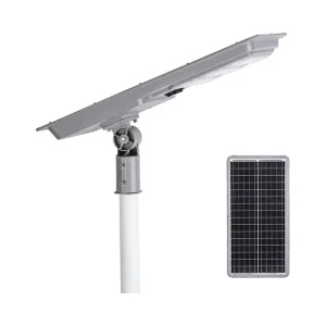 50W IP65 Solar Street Lights Outdoor 6500K Daylight Motion Sensor Dusk Dawn LED Security Flood Lights Aluminum Road Use