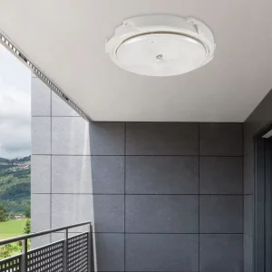 50W Solar Ceiling Light IP65 Waterproof with Auto On/Off and Rechargeable Battery