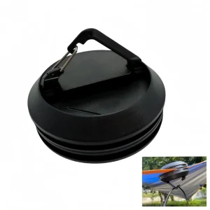 57804 Black Outdoor Tent Lamp Light Camp Hanging Hook Durable Strong Magnetic Clip for Tent