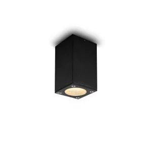5W COB Aluminum Black LED Outdoor Ceiling Light 3000K Ra90