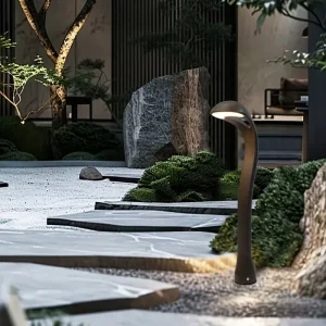 5W LED Pathway Lights, IP65 Waterproof Aluminum Alloy, for Garden, Lawn, Driveway, and Patio, Dimmable Remote Control