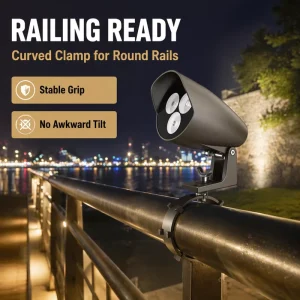 6W-9W Mounted Bridge Spot Light IP66 Aluminum LED Spotlight for Exterior Wall Projector Lamp CE
