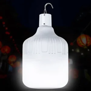 80W USB Rechargeable LED Emergency Camping Lantern