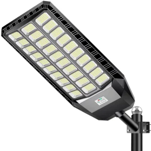 900LED IP65 Super Bright Integrated All in One Solar Street Light with Inbuilt Batteries Equivalent 8000W Halogens Road Lamp