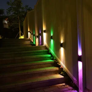 Abs Indoor Hotel Decorative Light Outdoor IP65 Waterproof Solar LED Wall Lamp