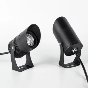 Adjustable Head Garden Light Die-cast Aluminum Waterproof Exterior LED Light Source Outdoor Landscape Spike Light
