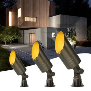 Adjustable Outdoor Landscape Lighting Garden Lights Waterproof Low Voltage Tree Spotlight