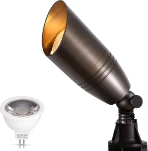 Adjustable Outdoor Up Landscape Lighting Garden Lights Waterproof Low Voltage Tree Spotlight UL ETL Certification