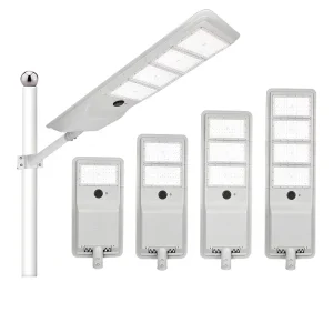 All-In-One Aluminum Outdoor IP66 Solar Panel Street Light Waterproof LED with Sensors