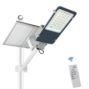 All in One LED Solar Street Light Die Cast Aluminum Waterproof Outdoor Use IP65 Rating ROHS Certified Flood Lights Road