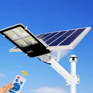 Aluminum 600W IP65 Outdoor Solar Street Light LED Wall-Mounted 150 Beam Angle CE Certified Road Garden DC