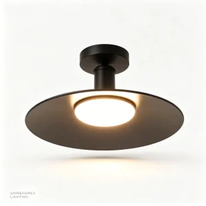 Aluminum LED Chandelier Ceiling Light for Sunroom, Balcony, Pavilion, and Courtyard Waterproof