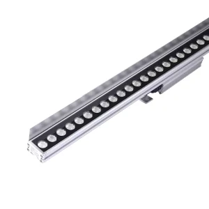 Aluminum LED Wall Washer Light Low Power Consumption RGB RGBW Exterior Building Light 24V Input Voltage for Outdoor Use