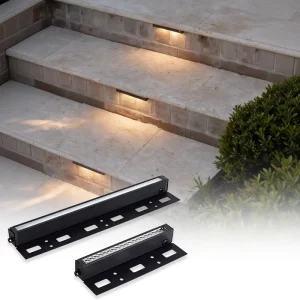 Aluminum Low Voltage LED Hardscape Lights Paver Step Light Fixture IP65 Waterproof Retaining Wall Washer Landscape Lamp