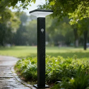 Aluminum Outdoor Solar Lawn Lamp IP65 Waterproof 5 10W LED Garden Light 12 16 Hours Lighting for Courtyard Landscape