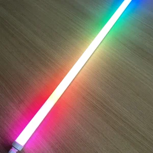 Aluminum RGBW LED Lamp WS2812 Controller Smart RF Controlled 12W Multicolor Dimmable Waterproof T5 T8 LED Tube Lights IP65 Color