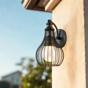 American Retro Design Outdoor Wall Lamp Waterproof LED Wall Light Mounting