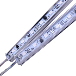 Architectural DC12V 11.52W IP67 Stair Lights Addressable RGB Led Tube Facade Lighting