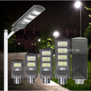Best 40W/80W/120W/160W Outdoor LED SMD5730 Solar Street Light IP65 Cold White CE Certified 120 Beam Angle Radar Sensor 70Ra