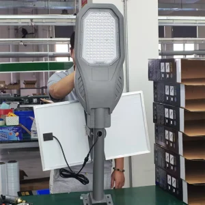 CE Approved Solar Street Light 400W 500W 600W All in One Heavy Duty Solar Streetlight Waterproof Outdoor Road Lamp on Pole