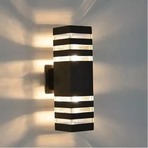CE ETL Outdoor Wall Lamp, 2x E27, with Up/Down Lighting
