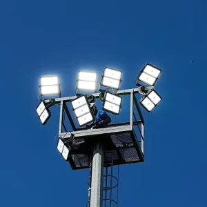 CHZ 20KV Surge Protection LED Stadium Light High Mast Lighting for Remote Area