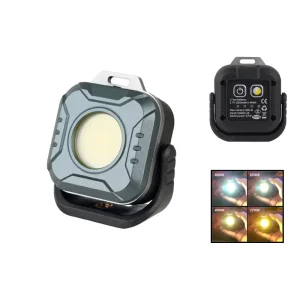COB Mini Portable Magnetic Flashlight Multi-Source Outdoor Camping Lamp