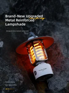 Camping Tent Lantern LED Waterproof Magnetic Portable Outdoor Light Multi-Level Brightness Lithium