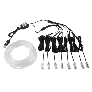 Car Interior Strips Atmosphere Lamp Cold Light Decorative Dashboard Console Auto LED Ambient Lights