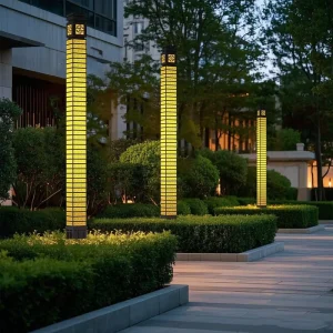 Chinese Square Landscape Lamp Outdoor Waterproof 3M Square Garden Courtyard Driveway Decorative Lighting Led Garden Lights