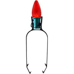 Christmas Light Clips for C9 C7 Bulbs ridge Clip Holiday Lighting Sockets Outdoor Light Clips