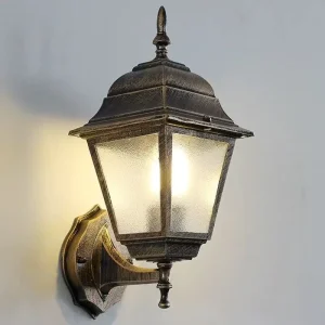 Classic Outdoor Decorative Waterproof Wall Light for Courtyards Stairs Corridors Garden Lighting