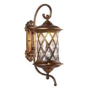Classical Style Wall Lamp European Outdoor Wall Light Waterproof Garden Light for Yard Corridor Aisle Hallway