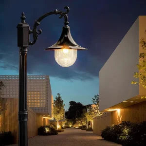 Commercial Outdoor LED Landscape Light Pole for Hotel Resort Courtyard Pathways and Decorative Lighting