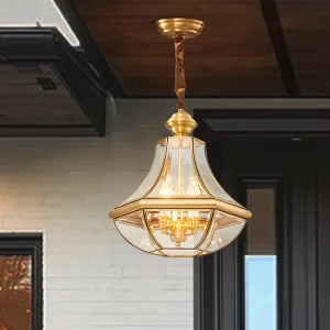 Copper Waterproof Outdoor Ceiling Light