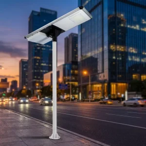 Cost-effective 100W Solar Street Light IP65 Waterproof Aluminum LED for Garden Road & Landscape with 5-Year Warranty