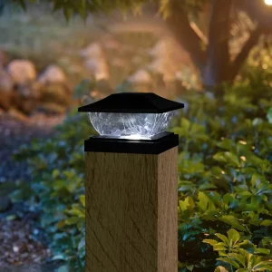 Courtyard Wall Pillar Light for Villa Main Gate, Outdoor Solar Waterproof Lantern