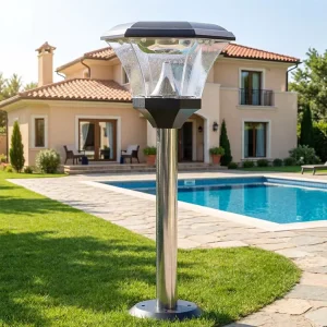 Custom Shape OEM Solar Garden Path Lights Outdoor Waterproof Landscape Walkway Lights