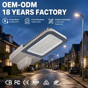 Customizable Dark Grey 250W Project Led Street Light Empty Housing IP65 AC Power Aluminum Alloy 5 Year Warranty 35000 Lumens for