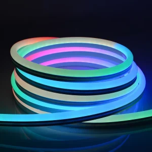 Customizable Neon LED Strip 48 LEDs/m 12V 10W/m LC8806N-5050RGB Neon LED Strip Tube for Home and Business Lighting