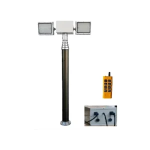 Customizable Pneumatic Telescopic High Mast White LED Light Tower for Fire Truck & Engine IP65 Scene Work 3.5/4.2m 2*200w