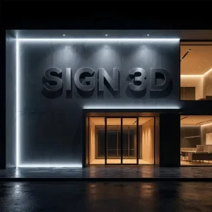 Customized 3D Letters Outdoor Non-Luminous Acrylic Letters Business Logo Sign for Buildings Offices Homes Cars Hotels Bars