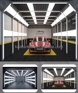 Customized High Lumen Aluminum Waterproof Garage Lamp LED Tunnel Car Detailing Arch Working Light for Workshop