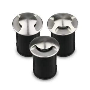 DC 12V 24V 304 Stainless Steel IP68 3W Waterproof One Two Four Side View Mini LED Inground Light Underground LED Light