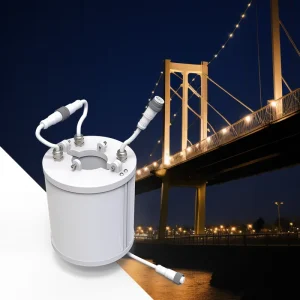 DC24V RGB SMD 3 in 1 360 Degree Luminous LED Ring Light for Bridge Road Landscape Street Lighting for Bridge Decoration