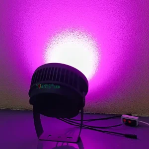 DMX512 100W 250W IP66 SMD RGBW Aluminum Flood Light with App WiFi Control for Christmas Decorations YY SG0032